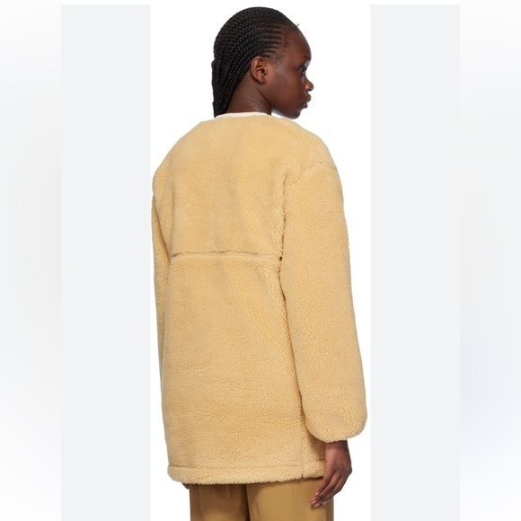 The‎ North Face Khaki Extreme Pile Coat xs - Picture 10 of 10